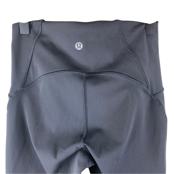 Lululemon Train Times Crop 17” Black Size 4 - Picture 8 of 11